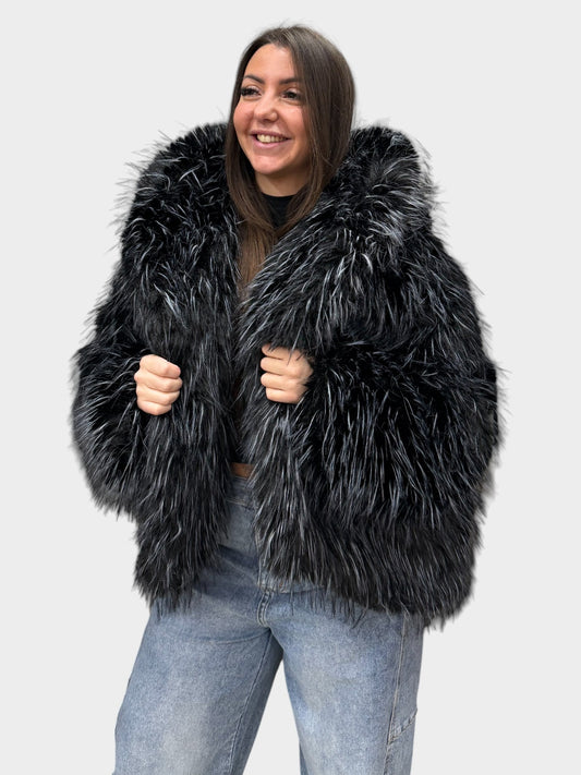 Pelliccia Giacca Da Donna
