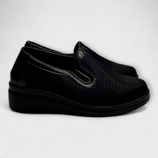 Mocassini Donna Effetto Pitonato