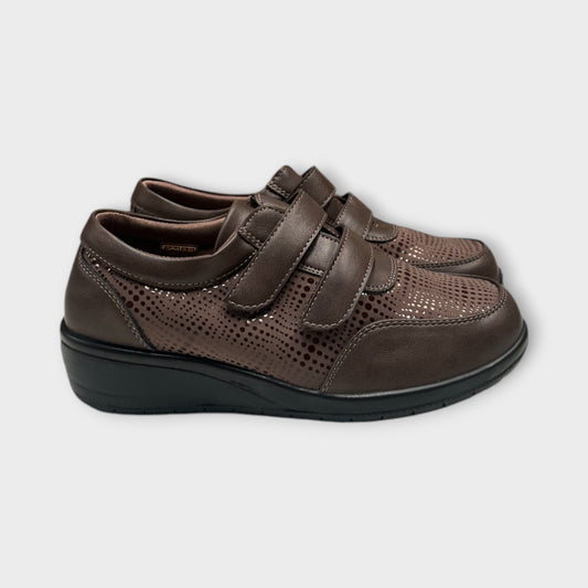 Scarpe in velcro donna doppio strappo