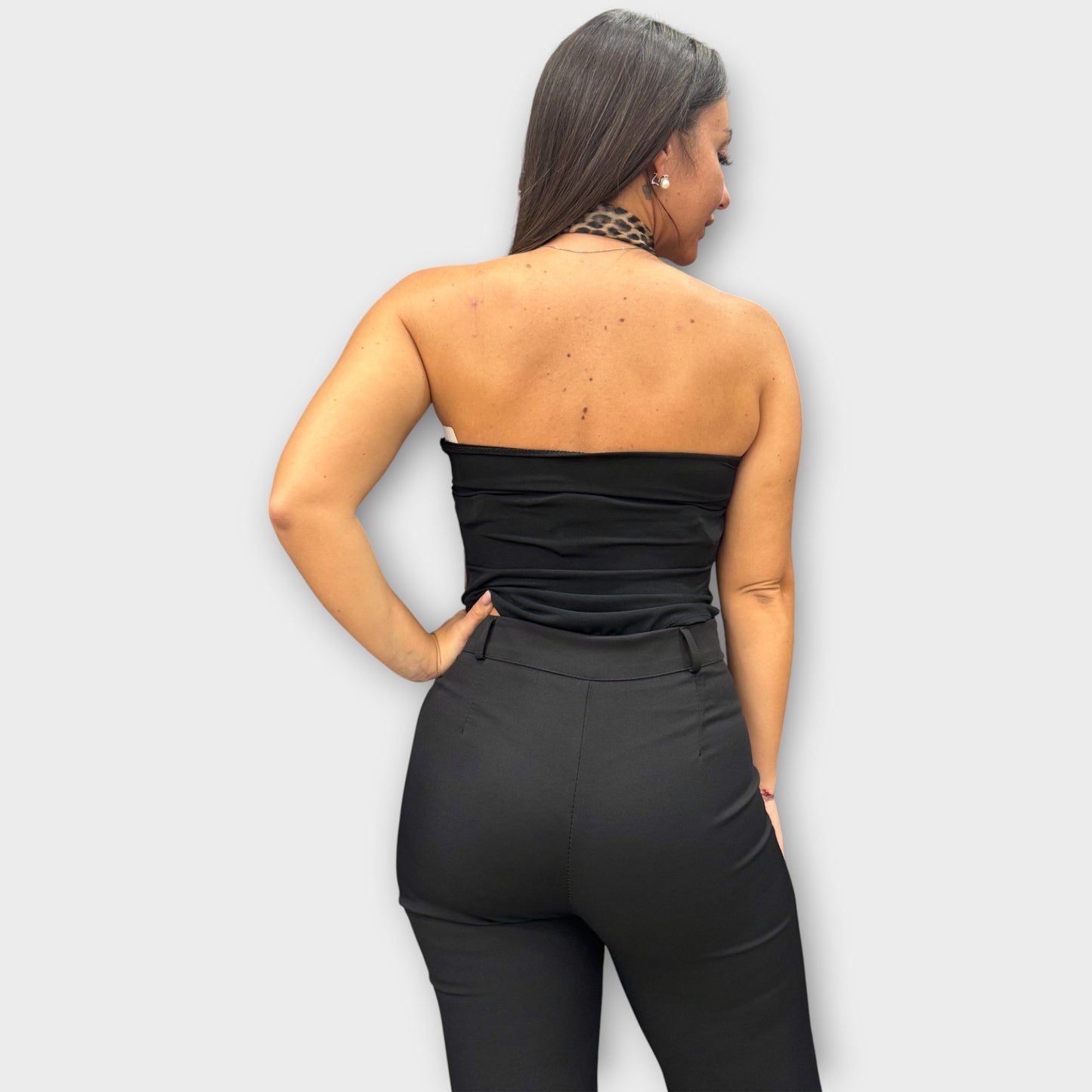 Body con foulard