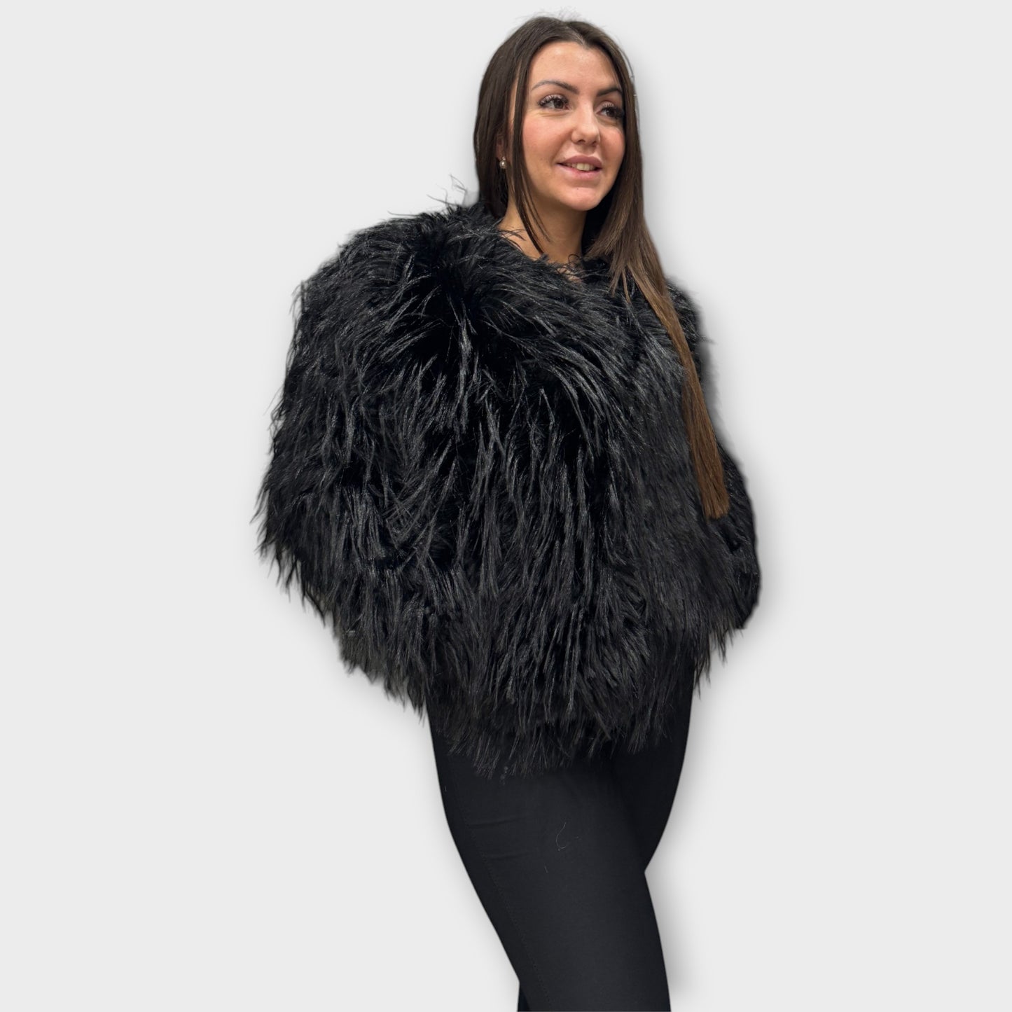 Pelliccia Giacca Da Donna