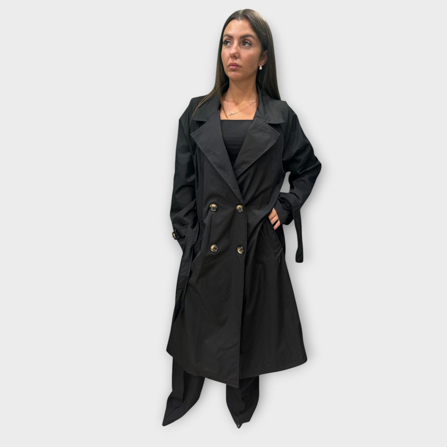 Cappotto Trench Lungo