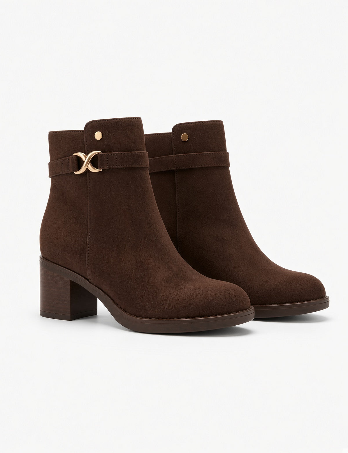 Stivaletto Donna HD055-689 MARRONE