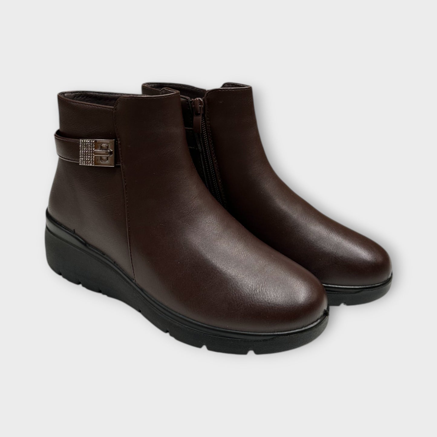 Stivaletto Donna con Fibia