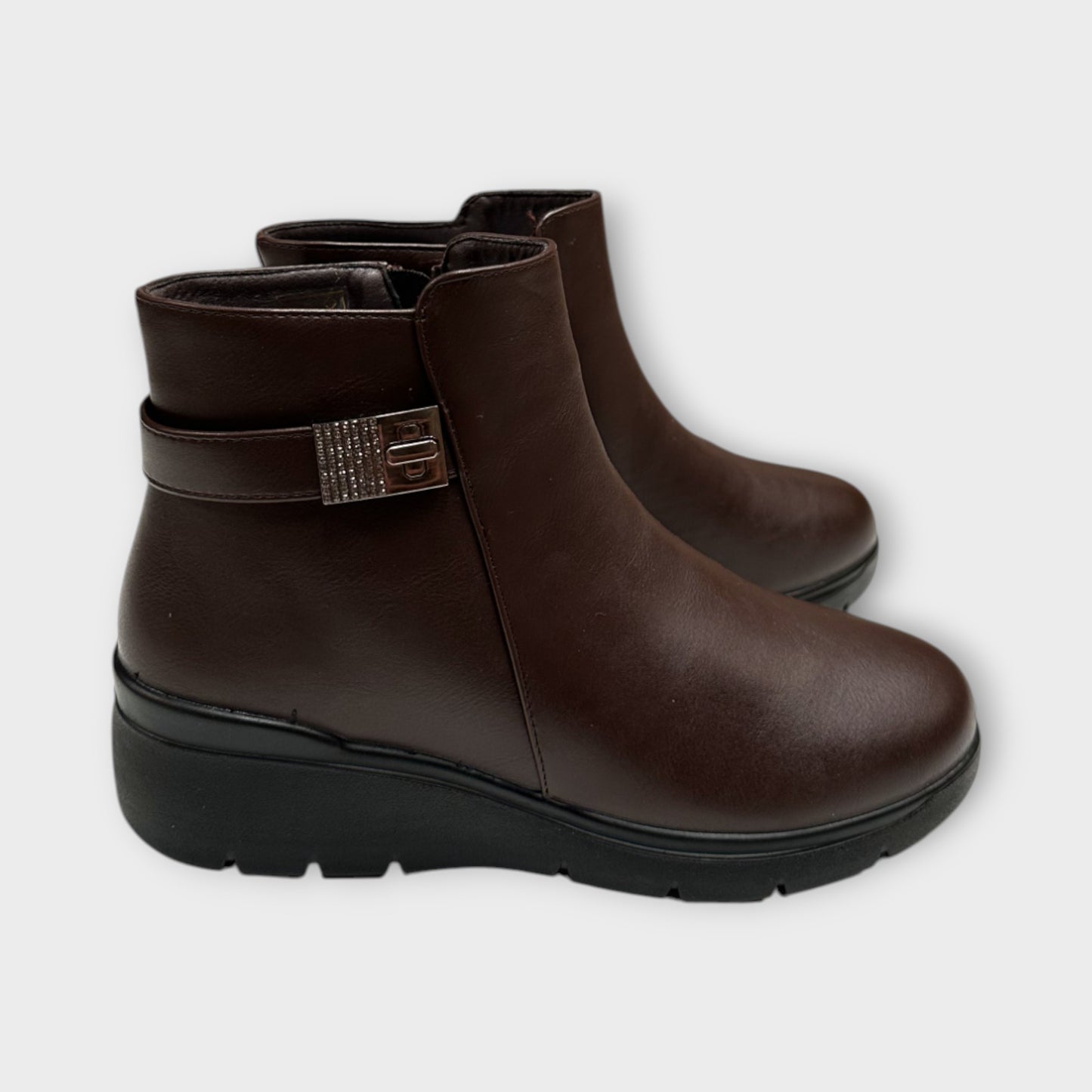 Stivaletto Donna con Fibia