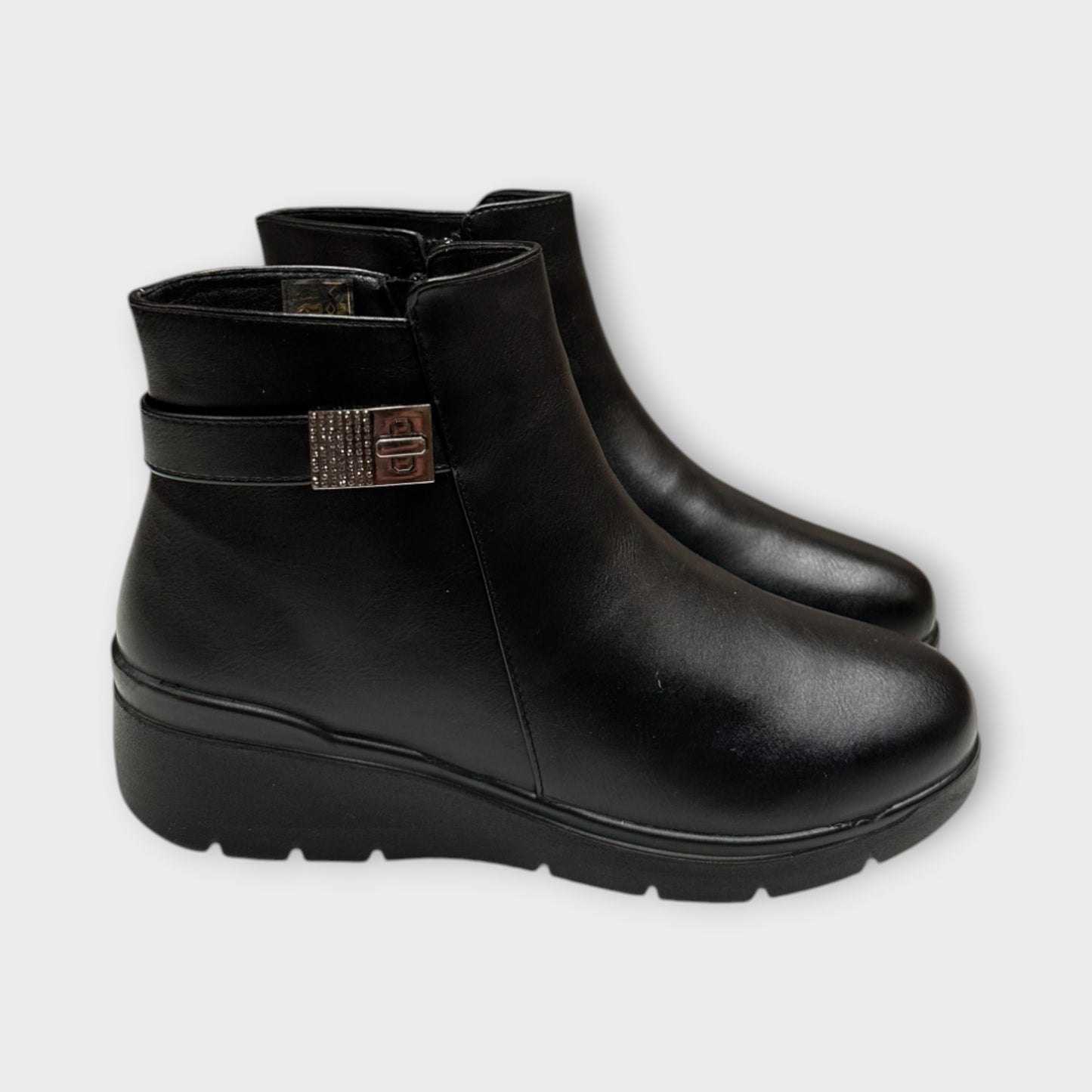 Stivaletto Donna con Fibia