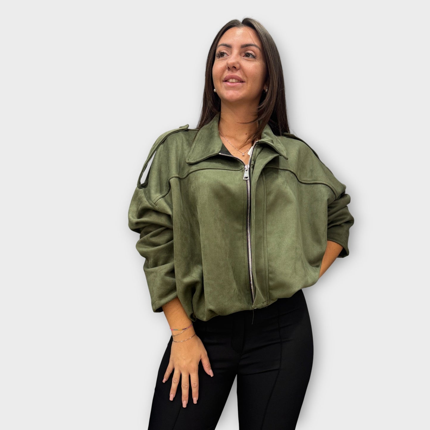2594 Giacca Camoscio