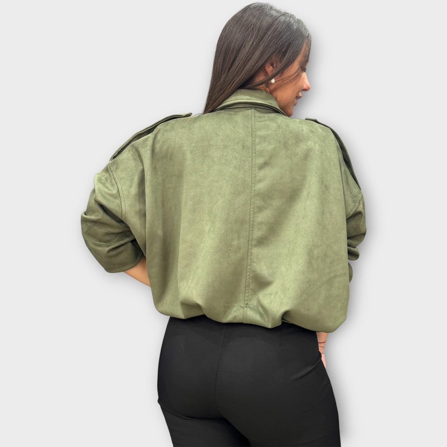 2594 Giacca Camoscio