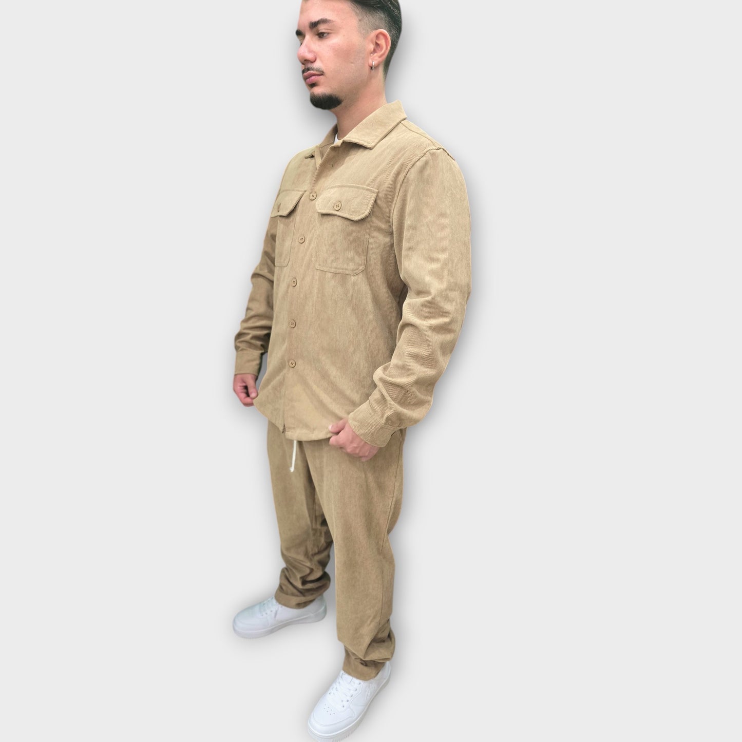 Coordinato Uomo Tuta Velluto