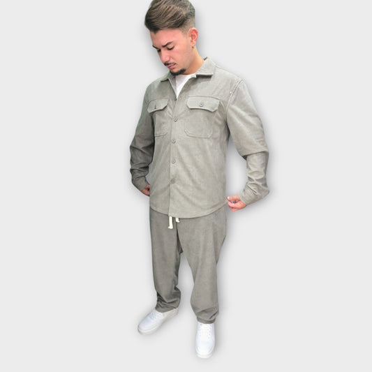 Coordinato Uomo Tuta Velluto
