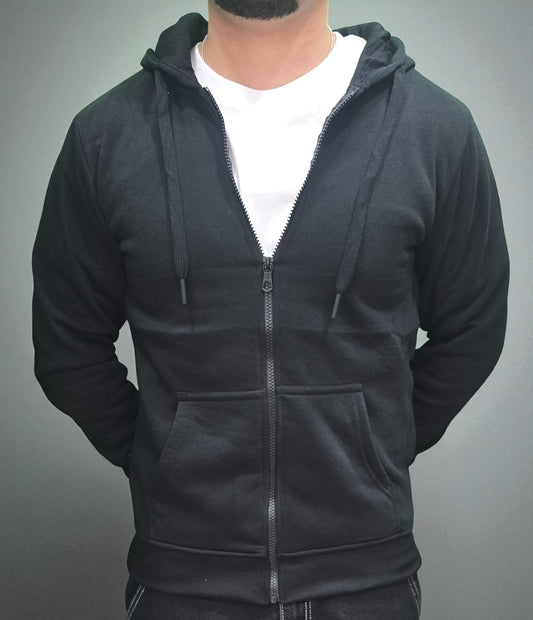Felpa Con Zip Uomo