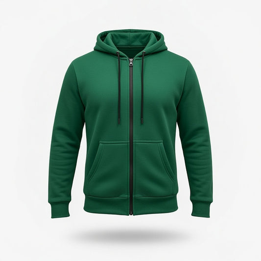 Felpa Con Zip Uomo