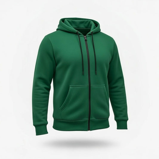Felpa Con Zip Uomo
