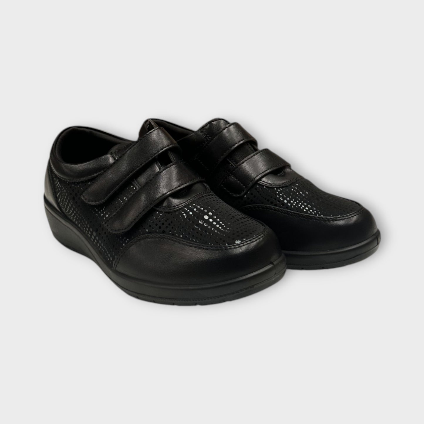 Scarpe in velcro donna doppio strappo