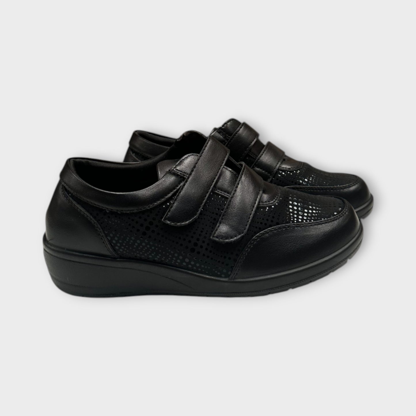 Scarpe in velcro donna doppio strappo