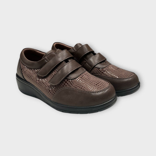 Scarpe in velcro donna doppio strappo