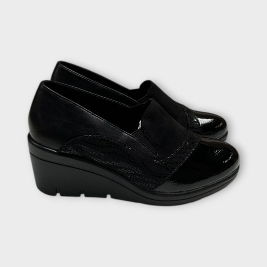 Mocassino Donna Zeppa Alta
