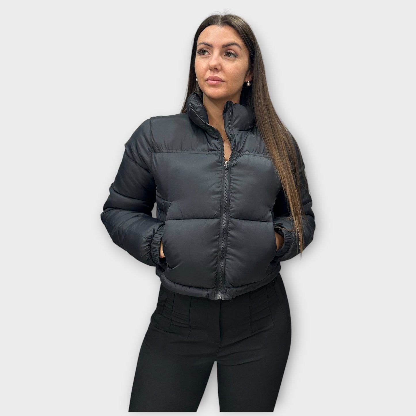 Giacca Invernale Donna Crop