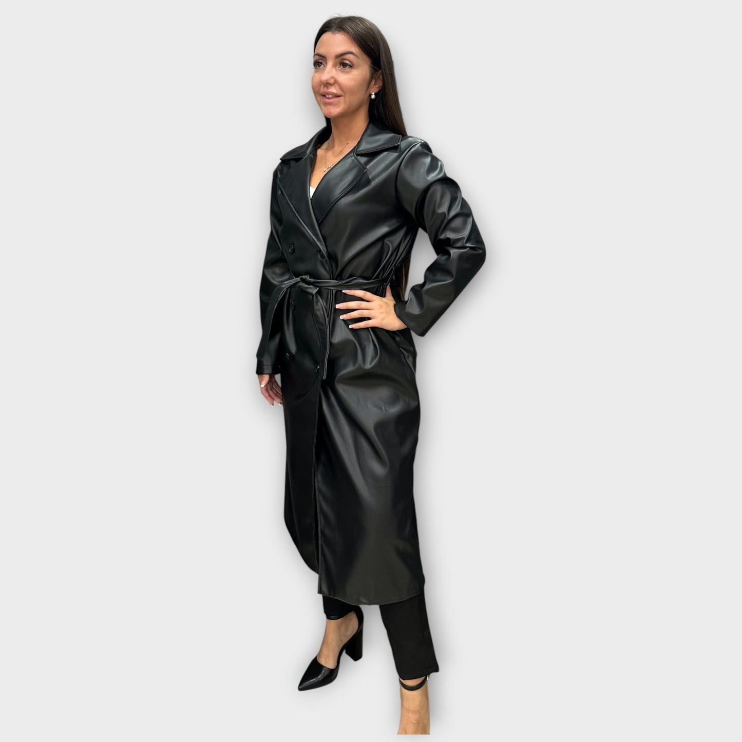 Trench Impermabile da Donna Lungo