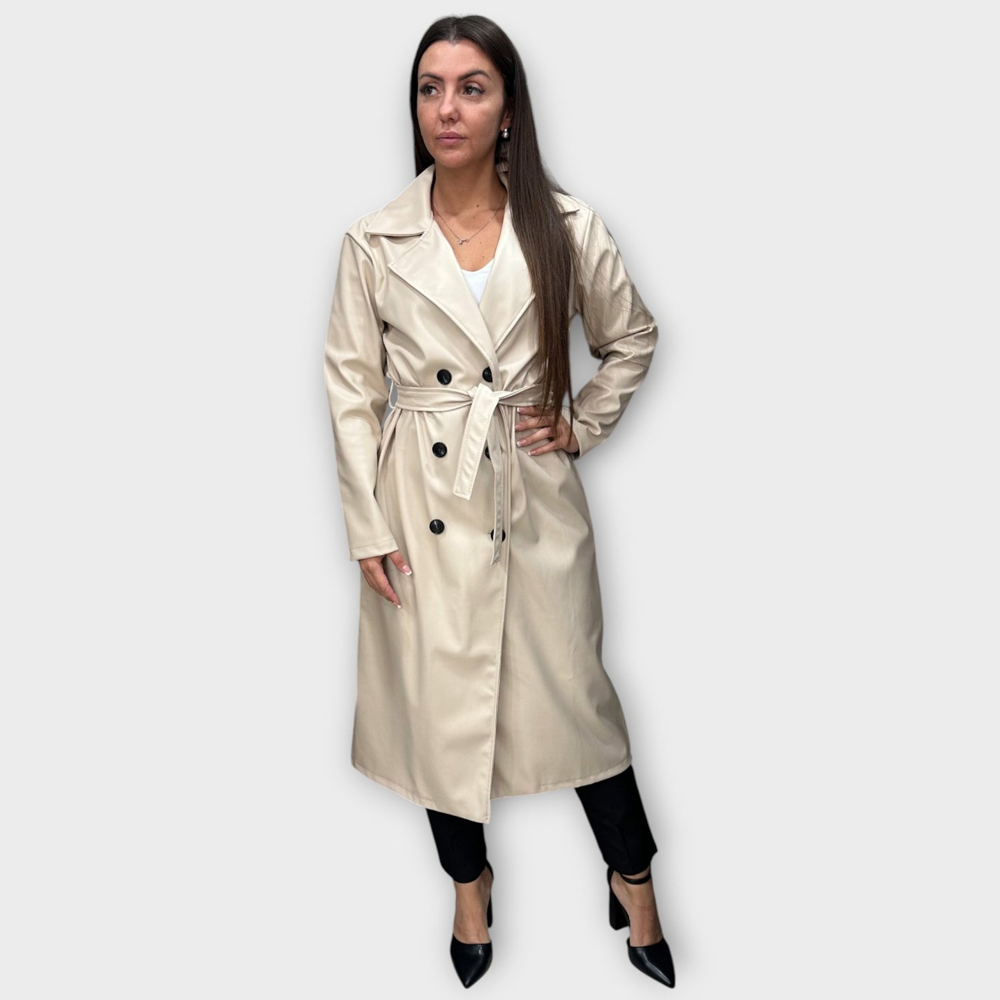 Trench Impermabile da Donna Lungo