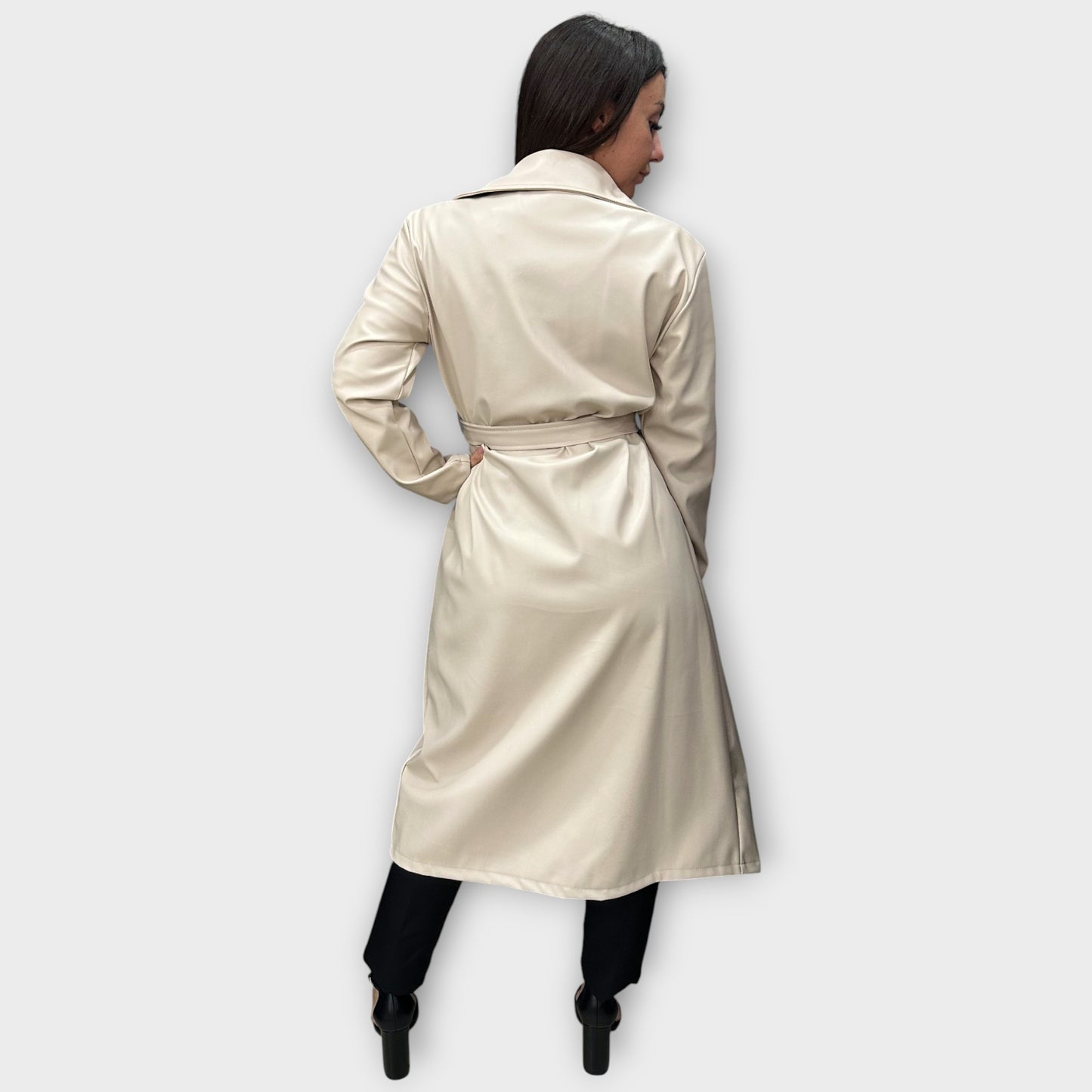 Trench Impermabile da Donna Lungo