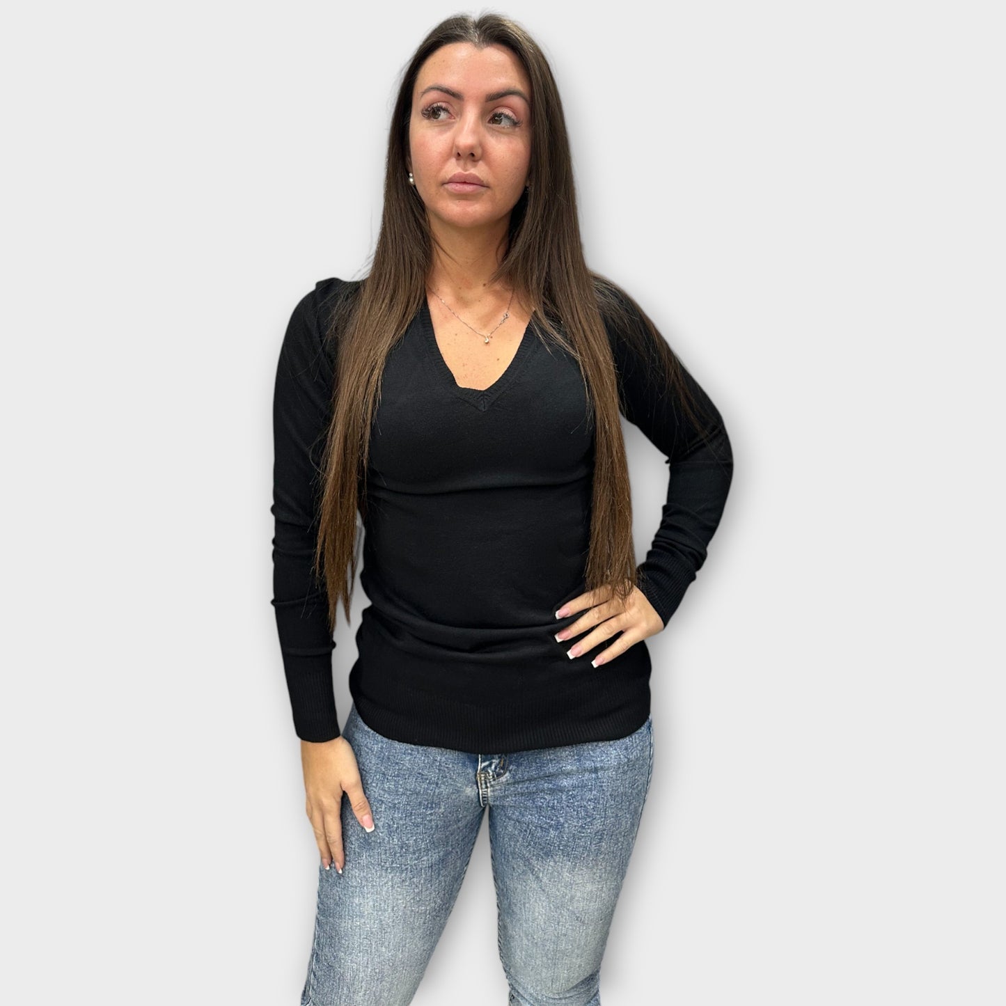 Maglioncino Donna Lungo