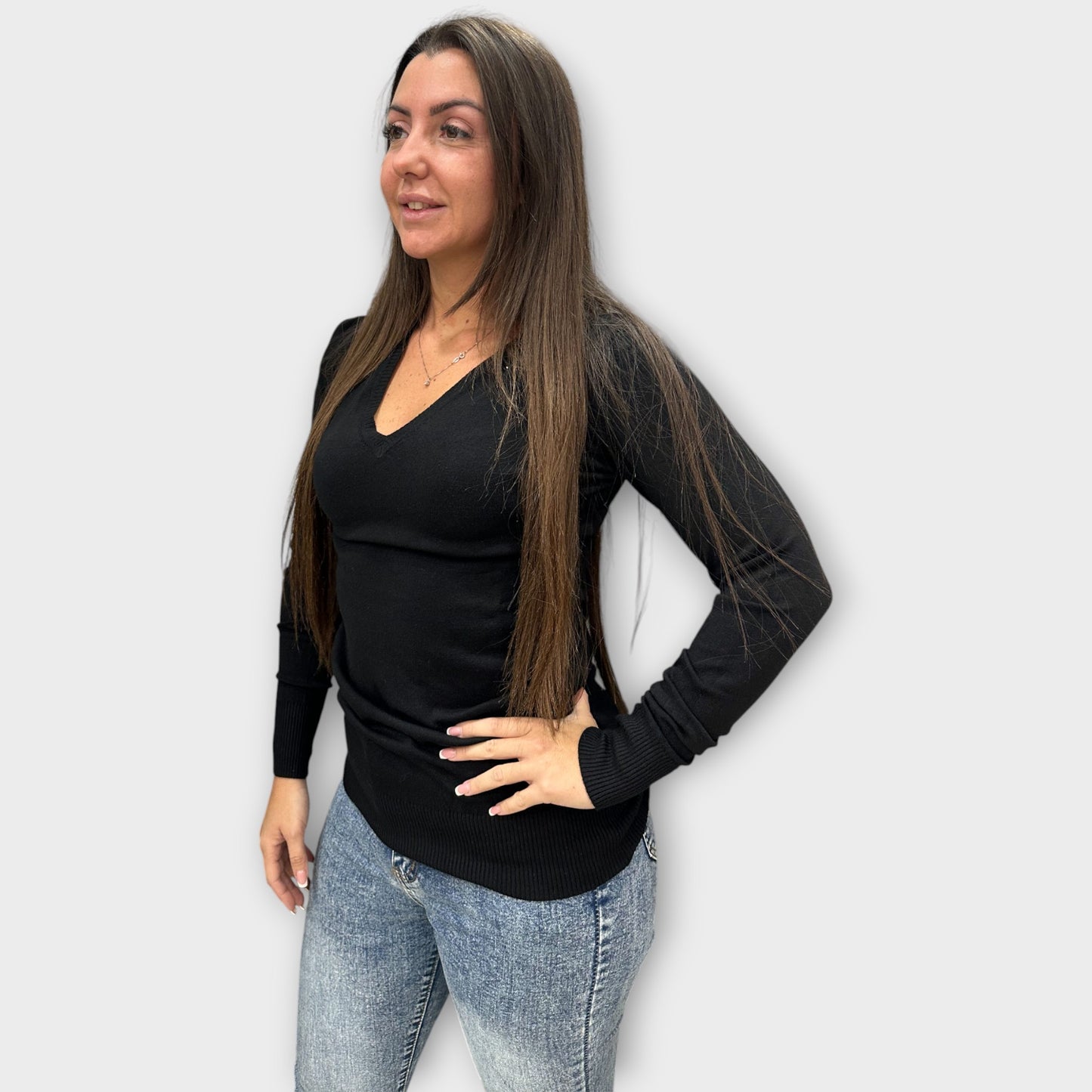 Maglioncino Donna Lungo