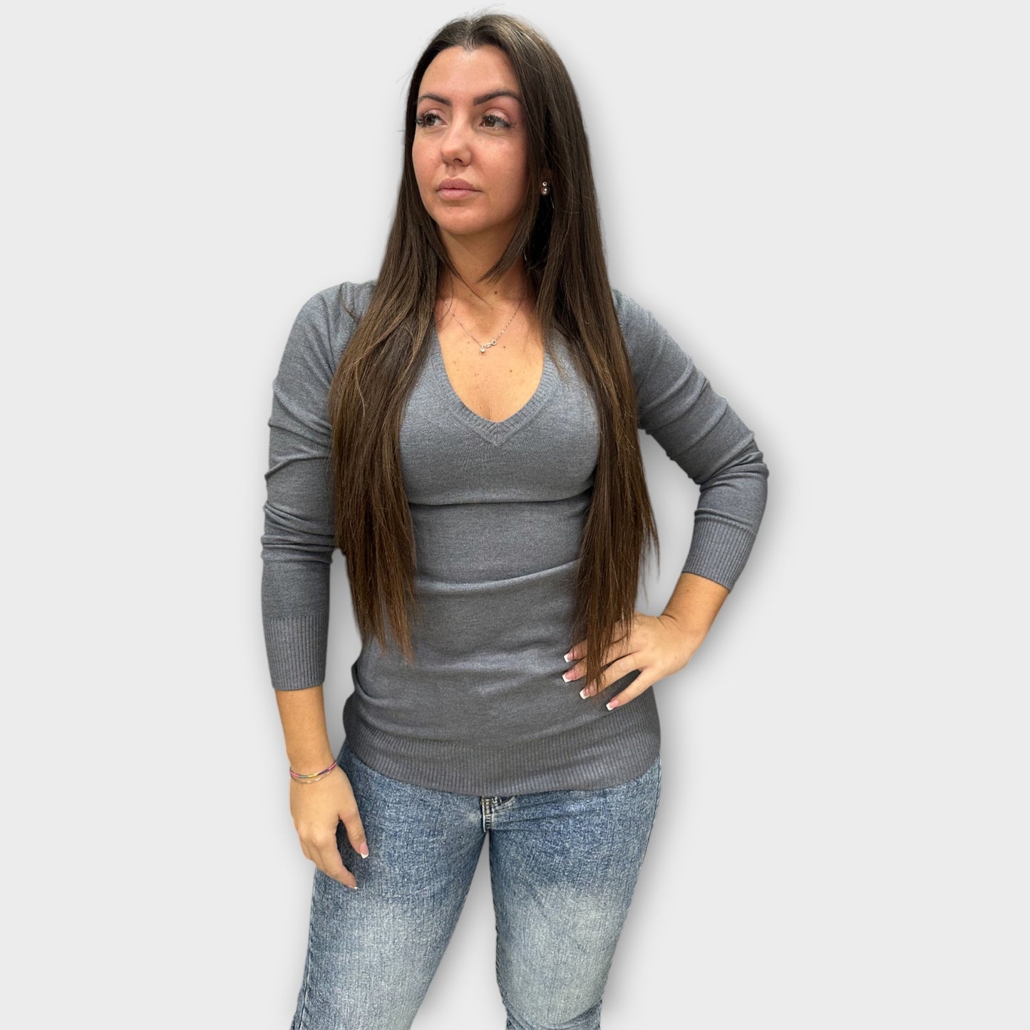 Maglioncino Donna Lungo