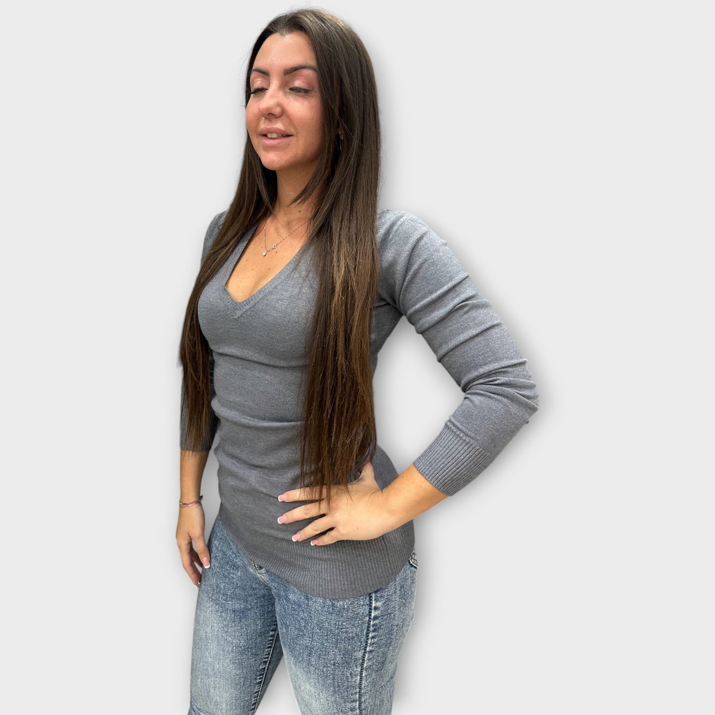 Maglioncino Donna Lungo