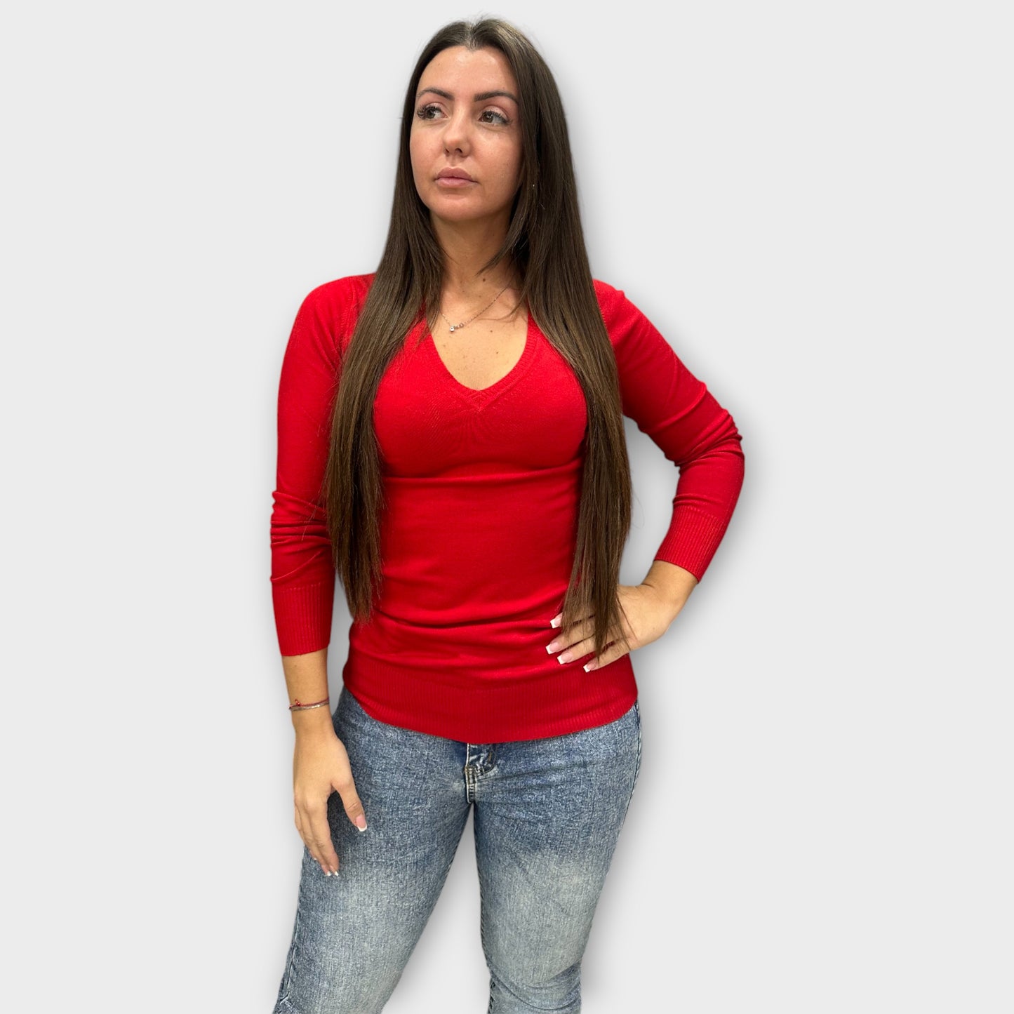 Maglioncino Donna Lungo