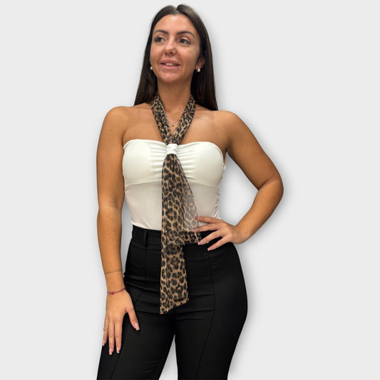 Body con foulard