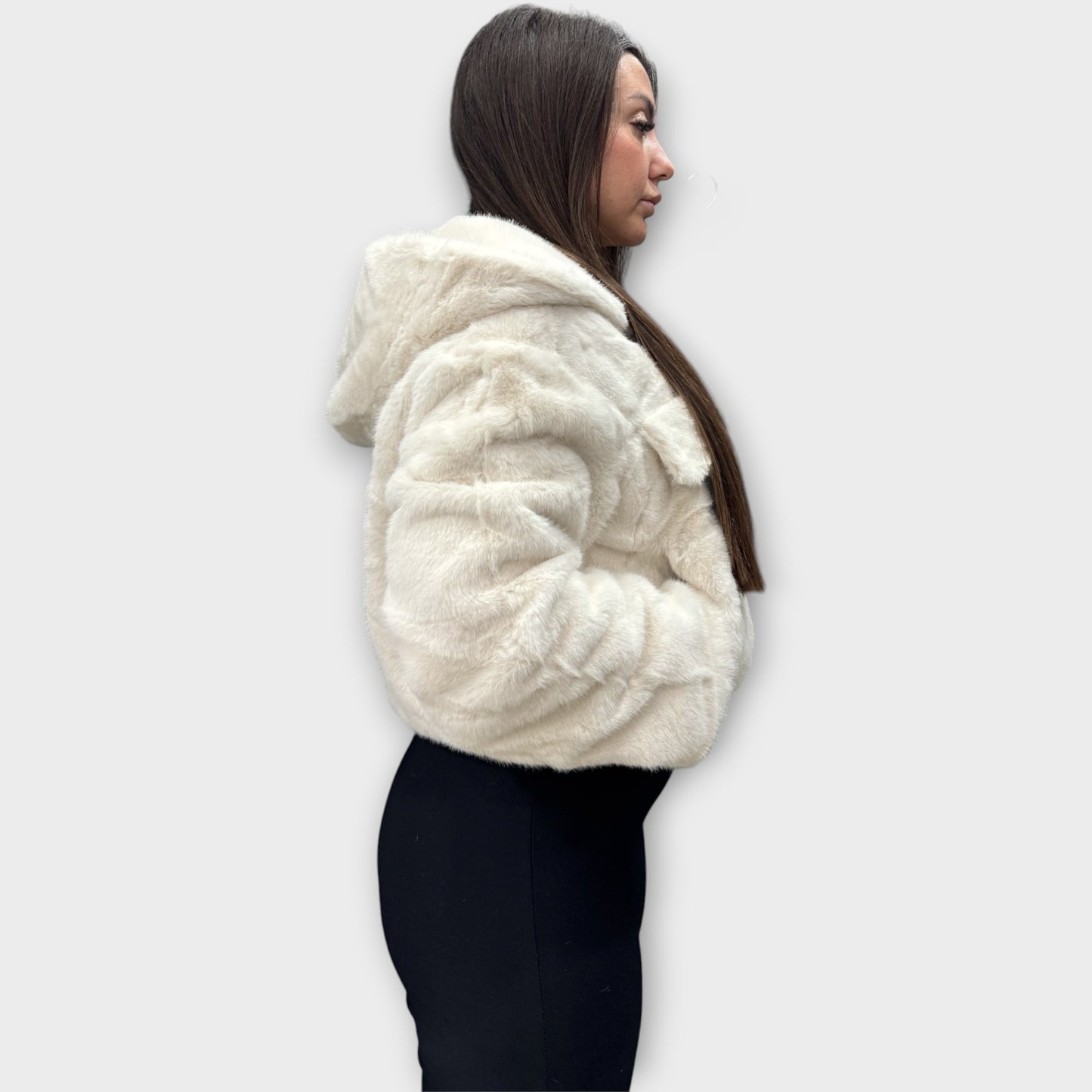 Pelliccia Giacca Da Donna