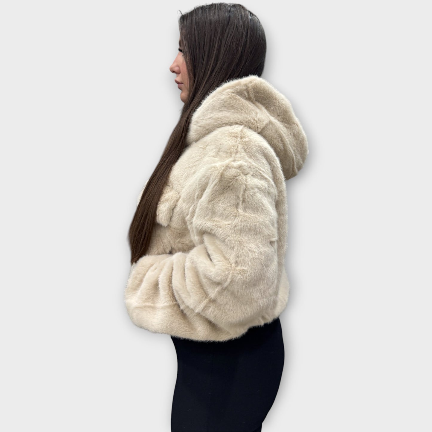 Pelliccia Giacca Da Donna