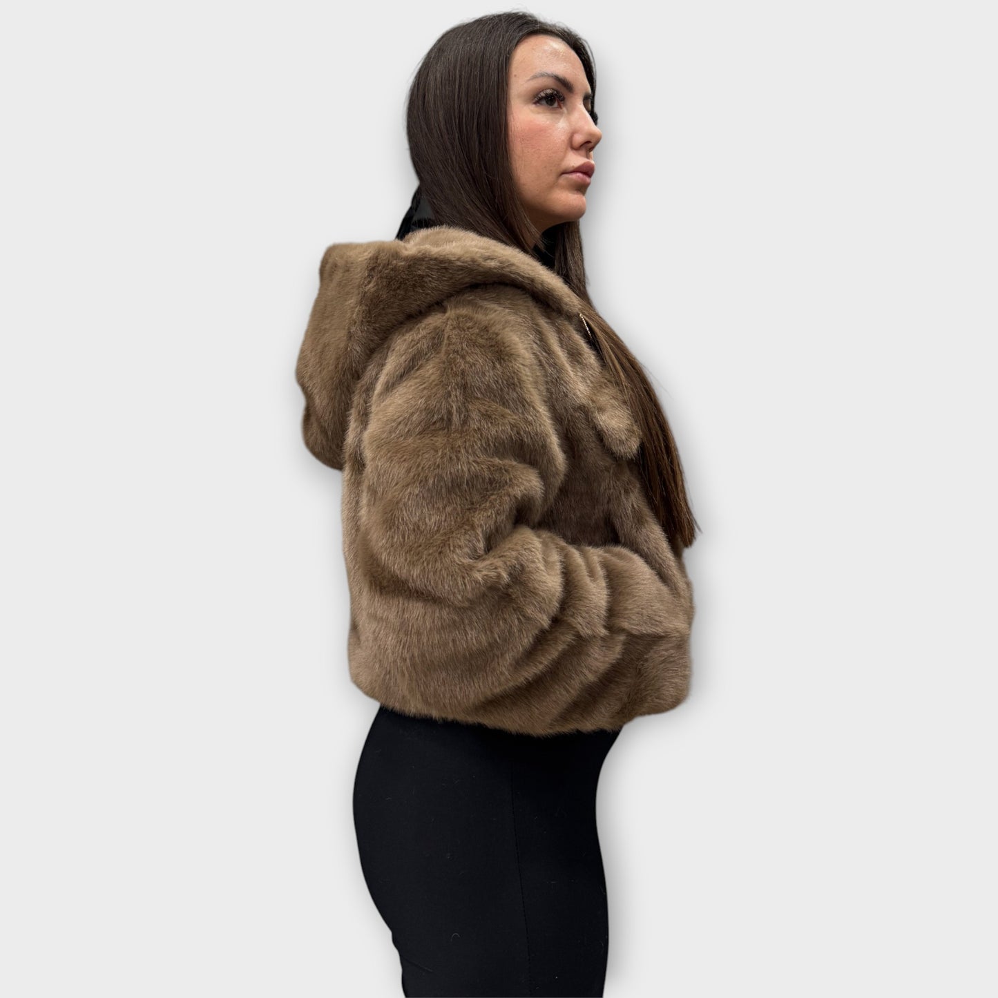 Pelliccia Giacca Da Donna