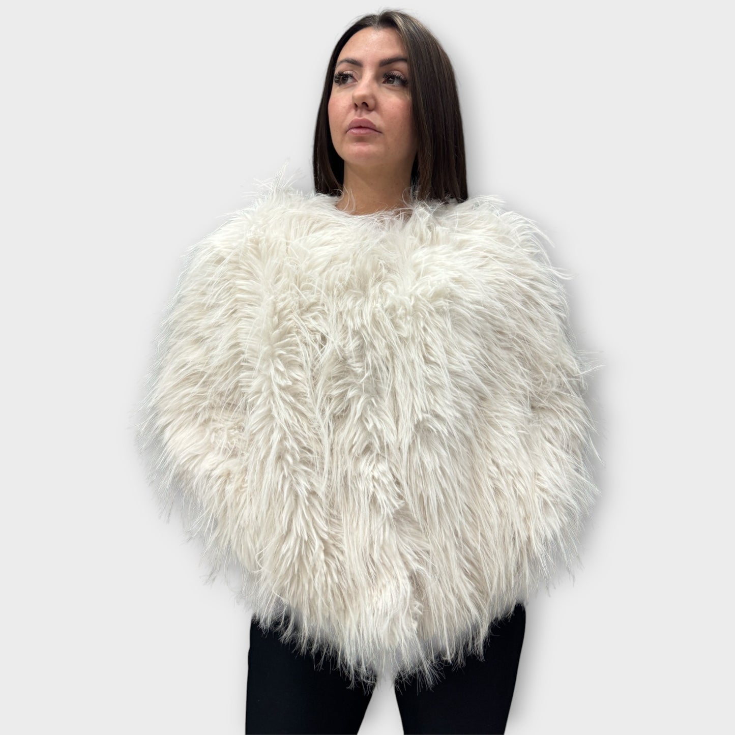 Pelliccia Giacca Da Donna