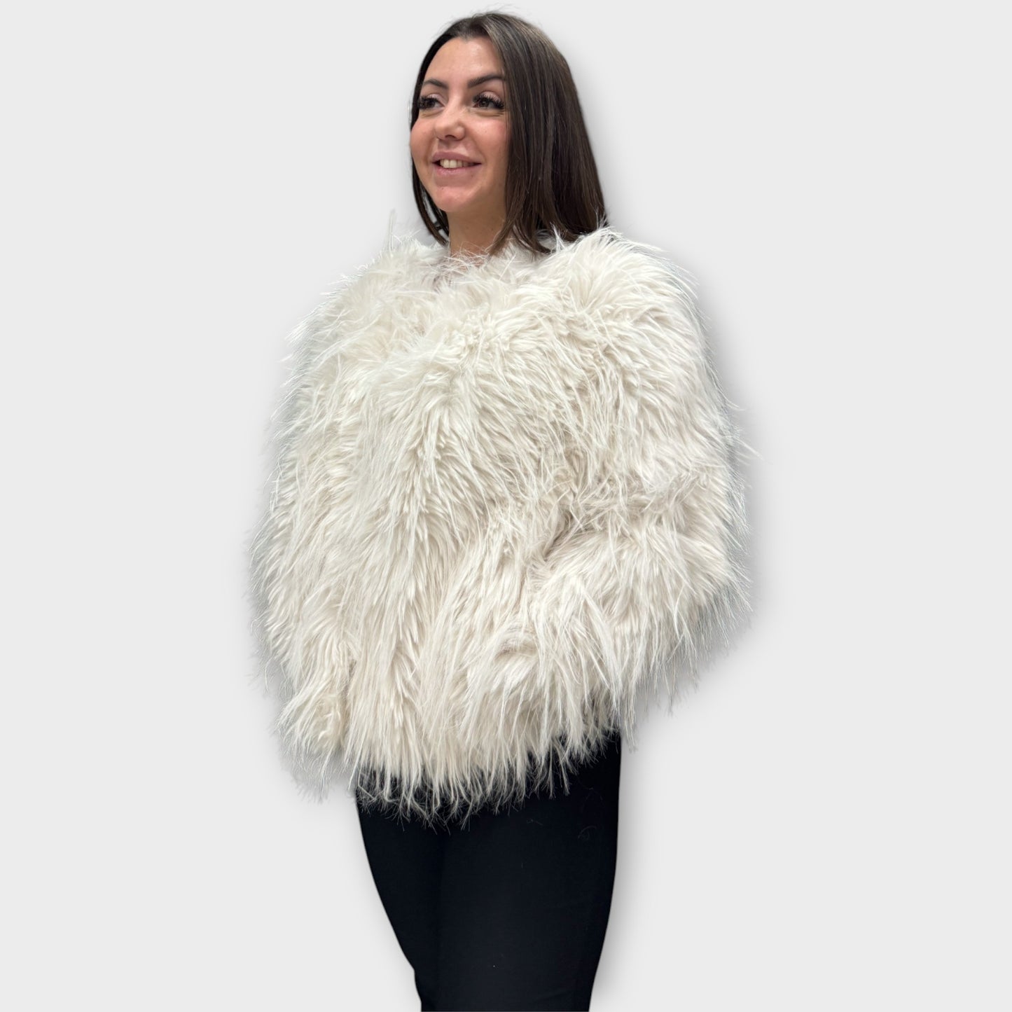 Pelliccia Giacca Da Donna