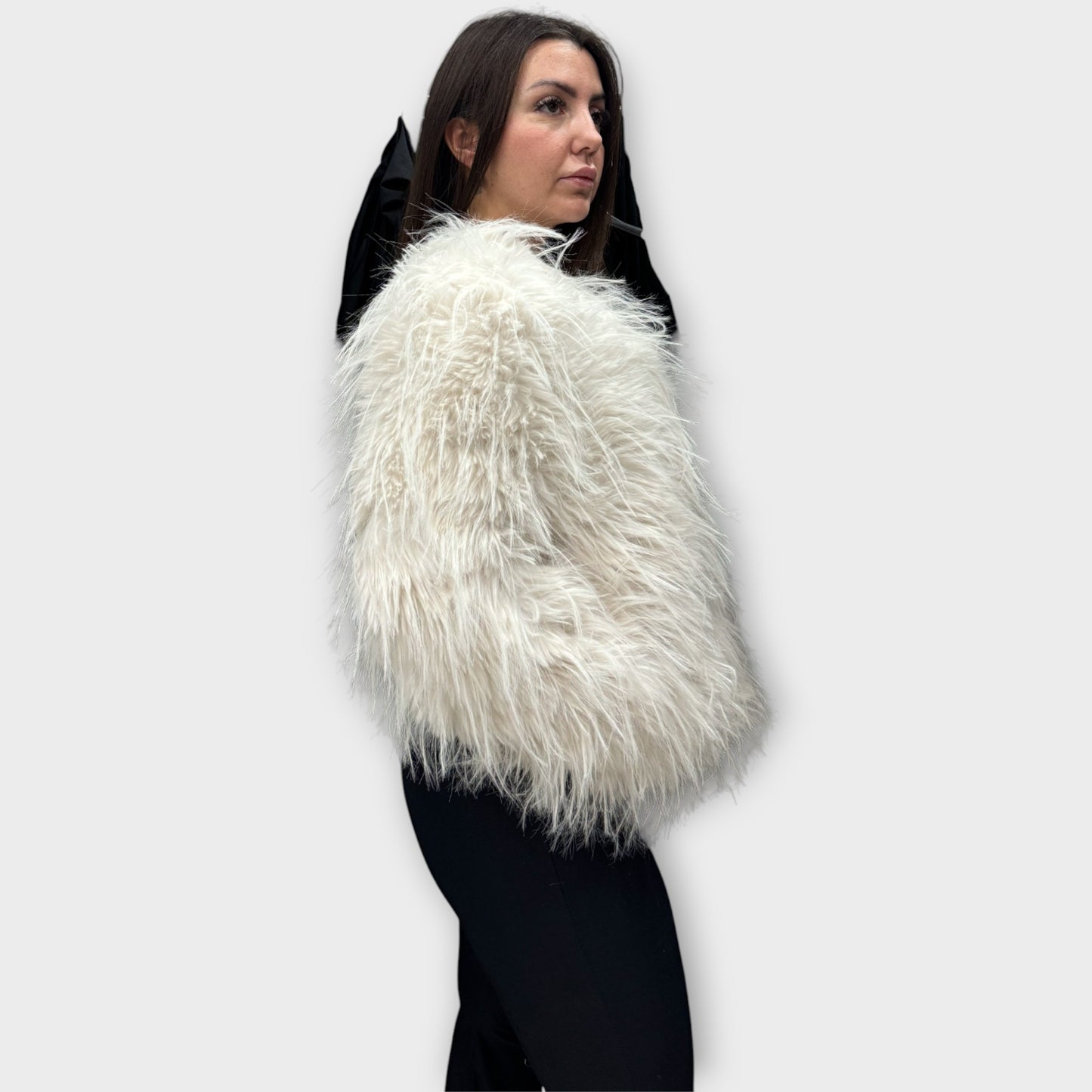 Pelliccia Giacca Da Donna