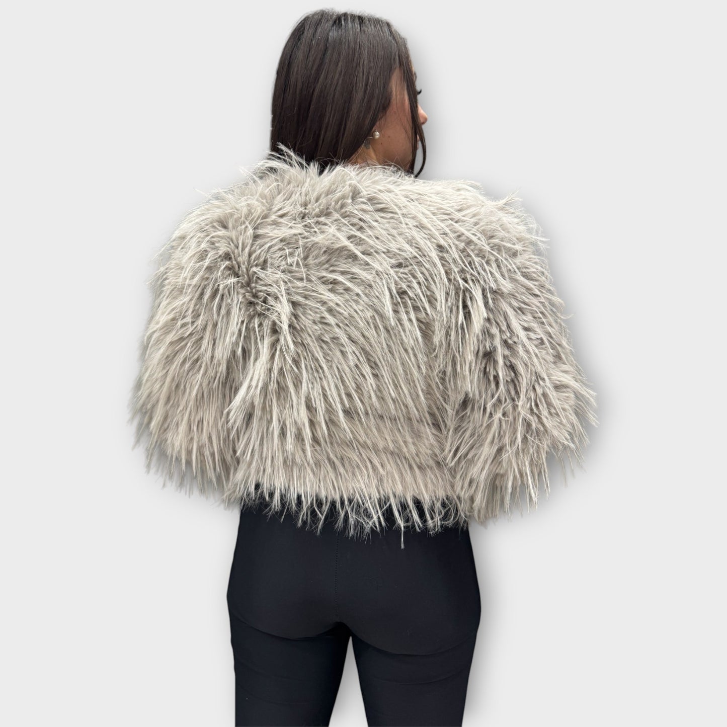 Pelliccia Giacca Da Donna