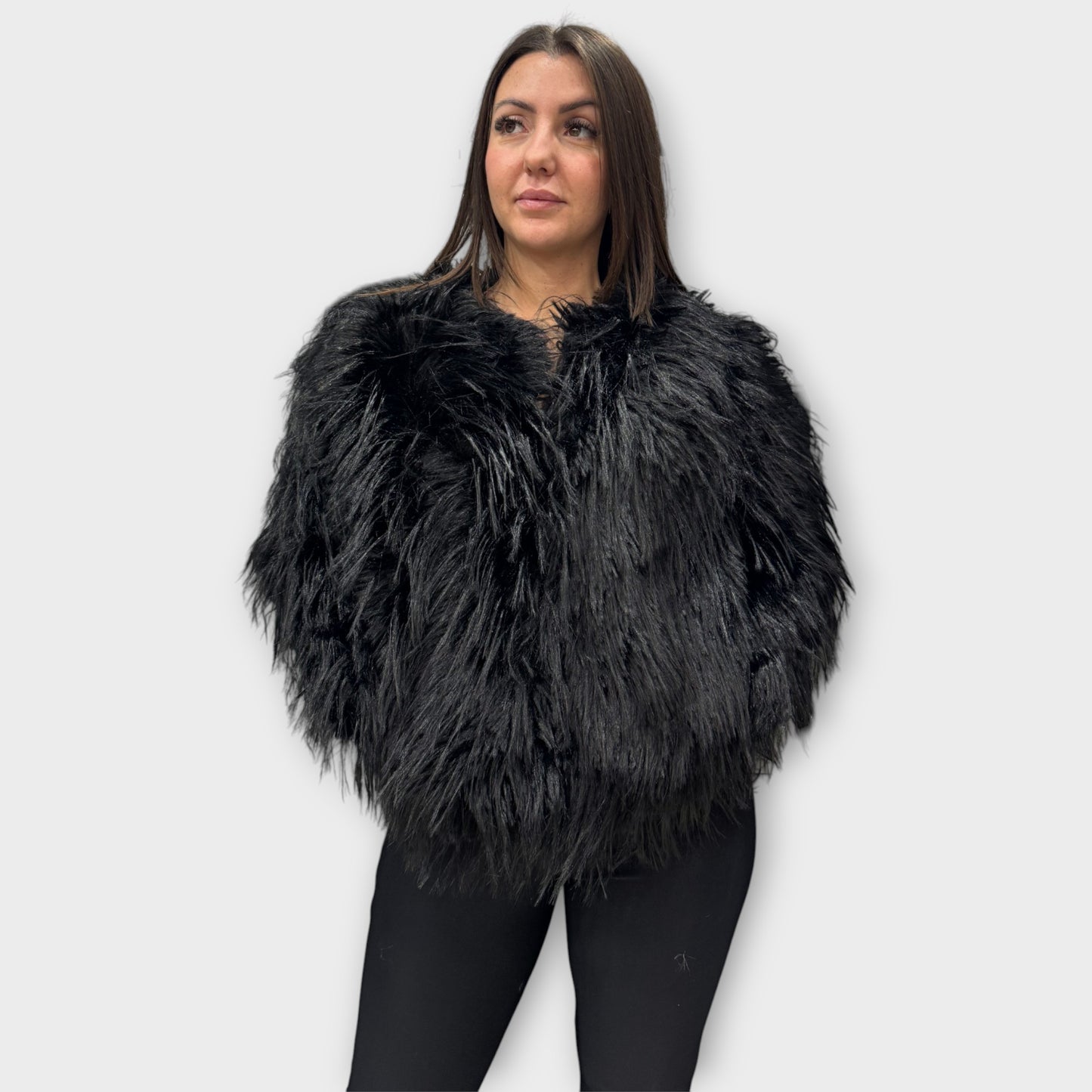 Pelliccia Giacca Da Donna