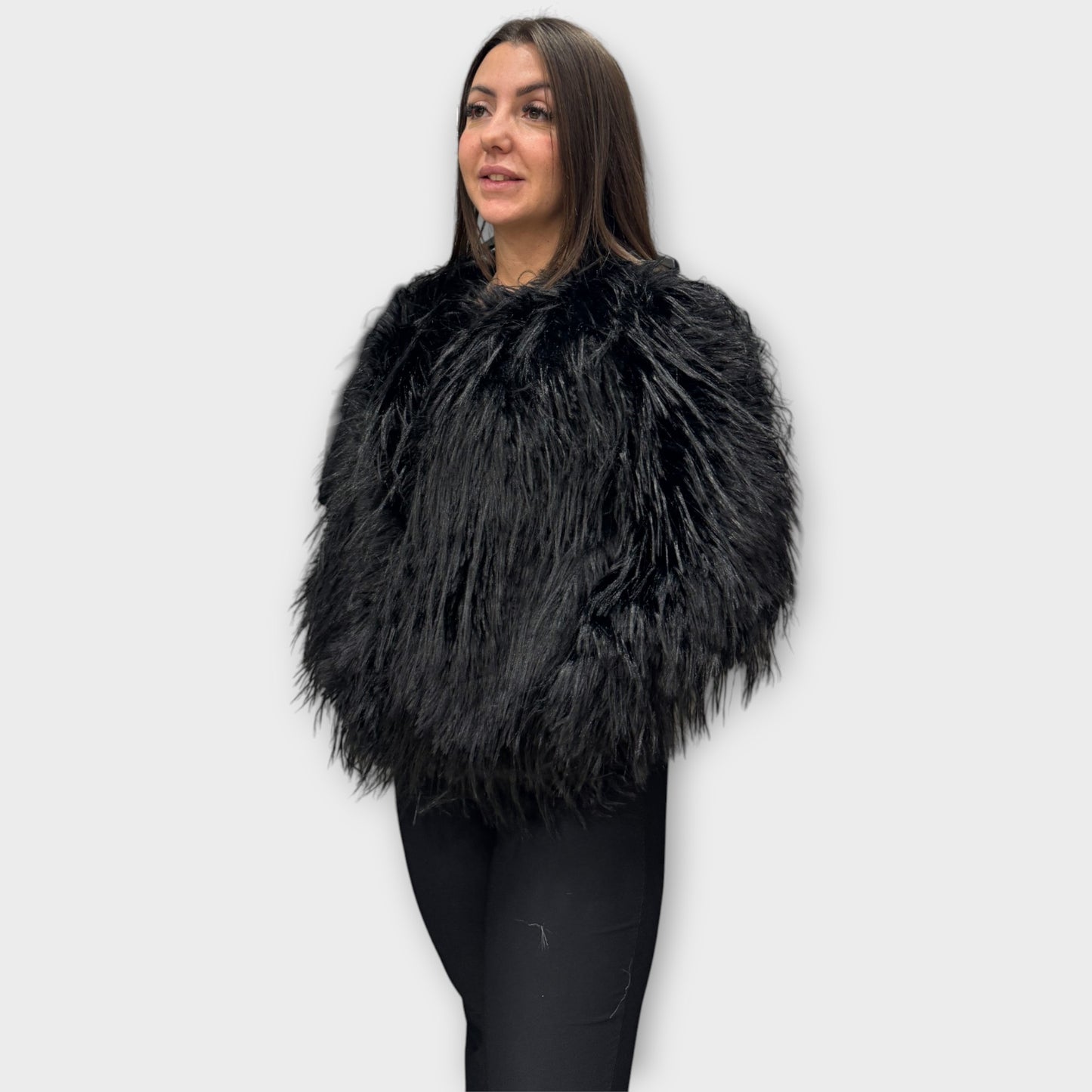 Pelliccia Giacca Da Donna