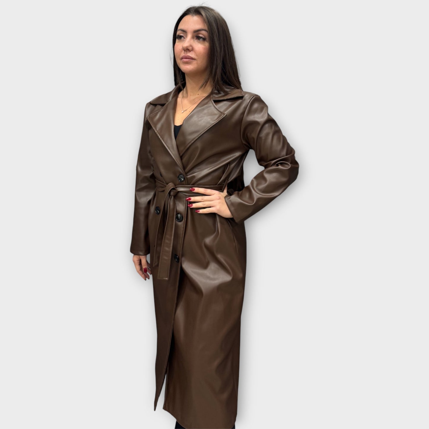 Trench Impermabile da Donna Lungo