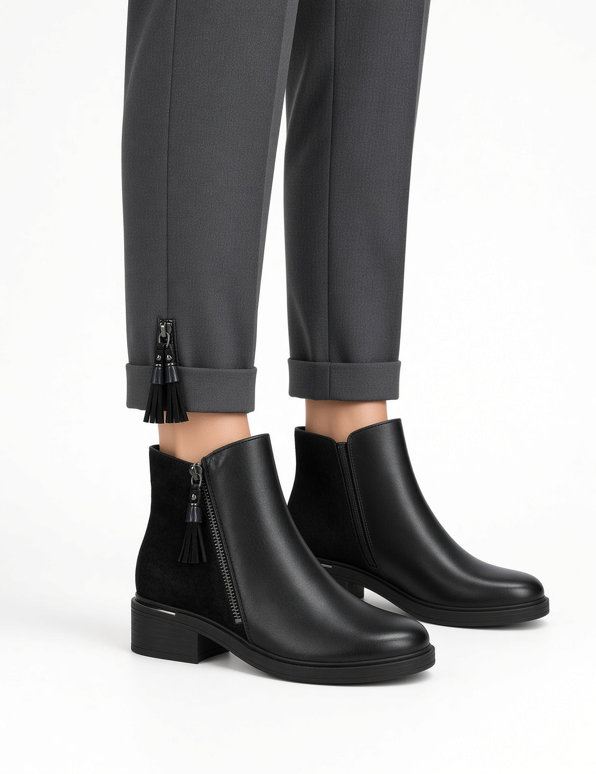 Stivaletto Donna KMQ5 NERO