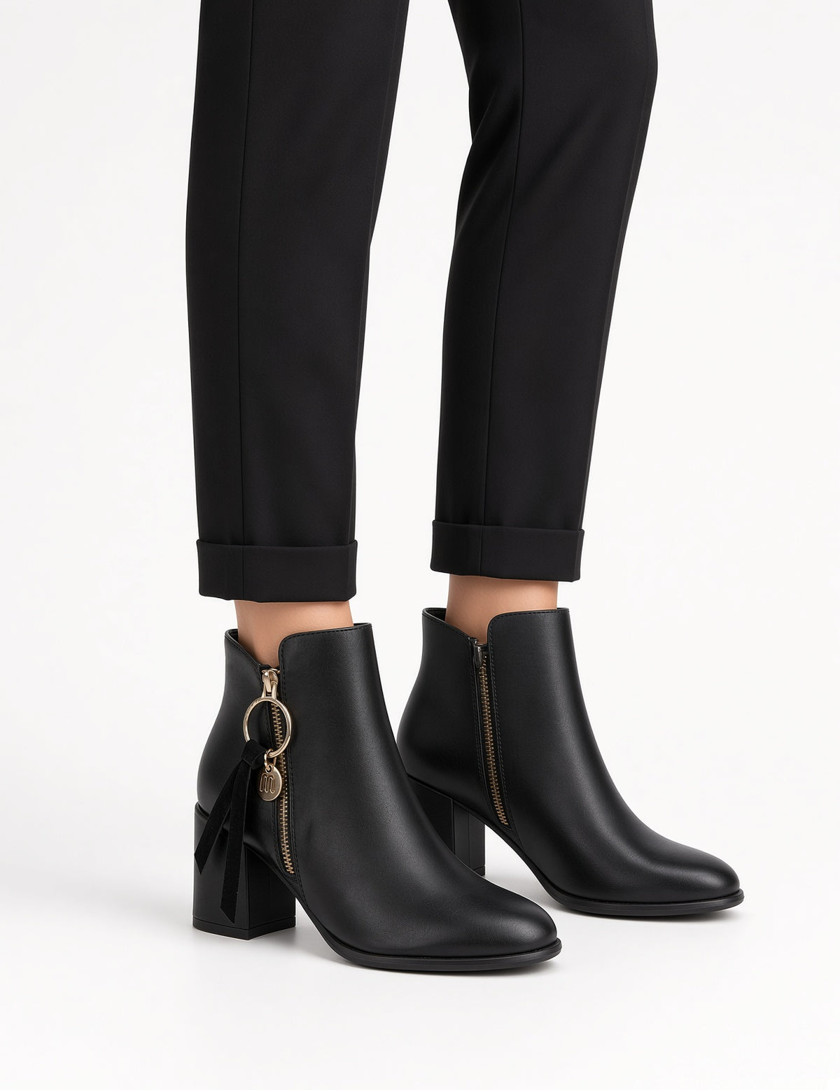 Stivaletto Donna MS2180 NERO