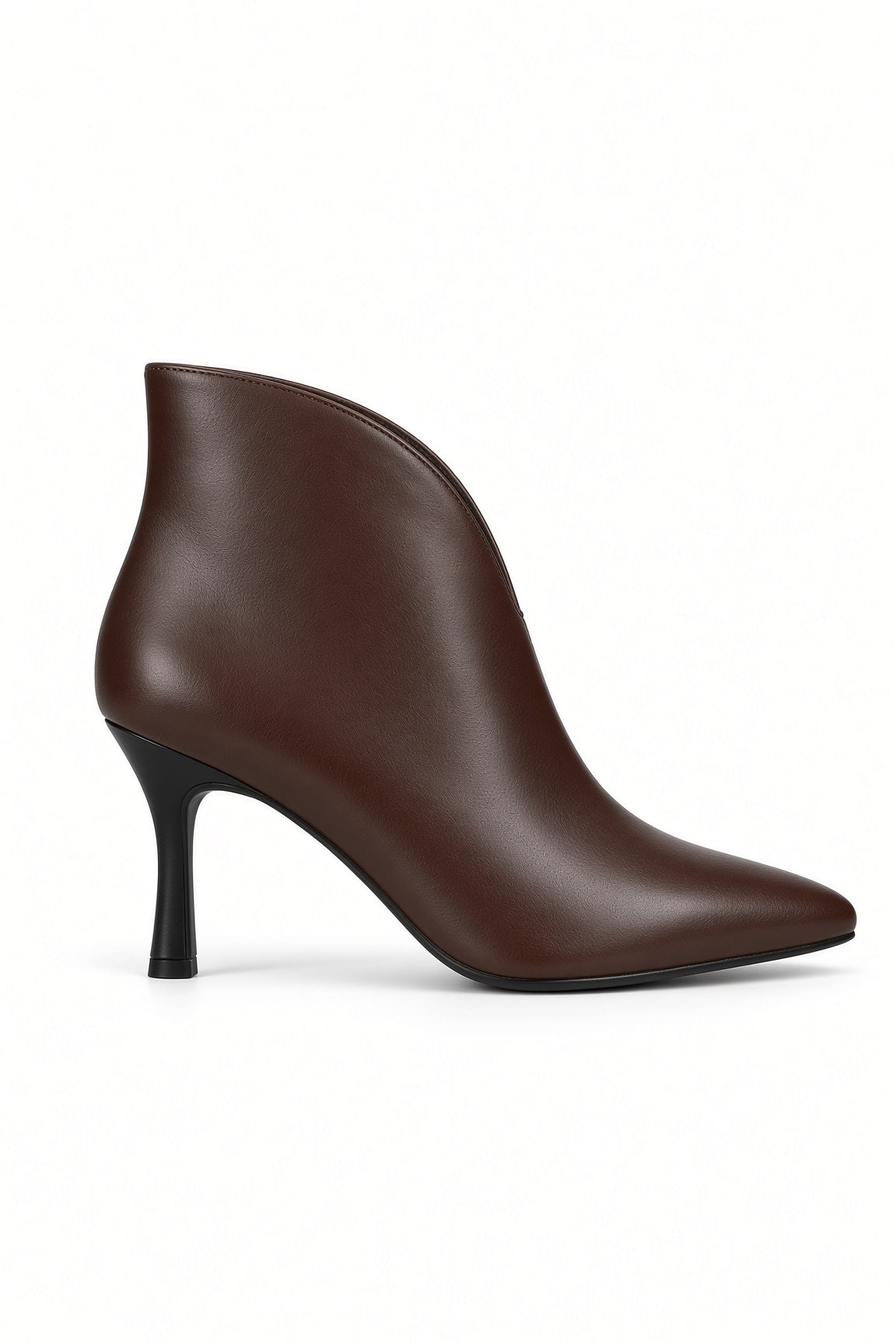 Stivaletto Donna con Tacco MS7202 MARRONE