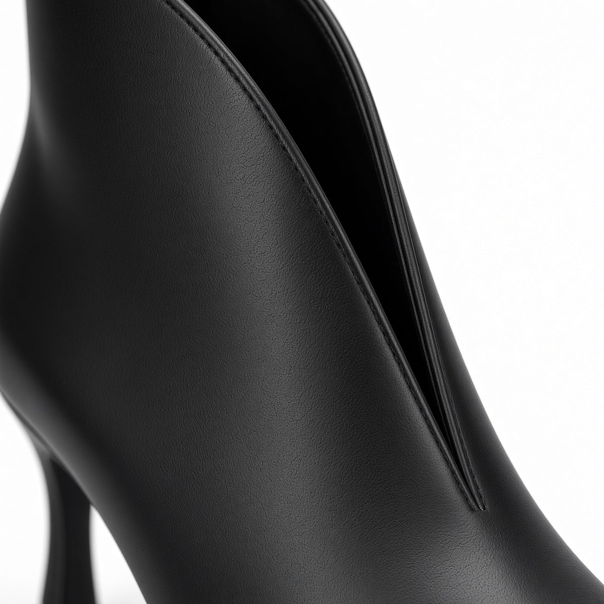 Stivaletto Donna con Tacco MS7202 NERO