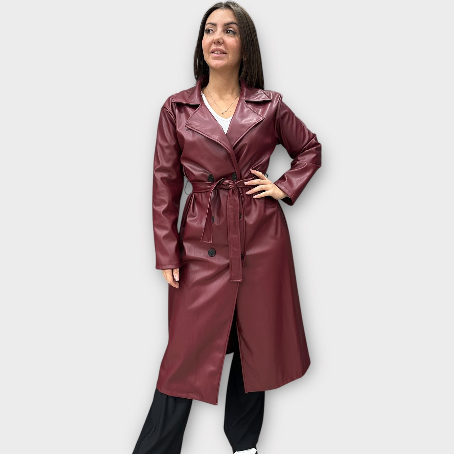 Trench Impermabile da Donna Lungo