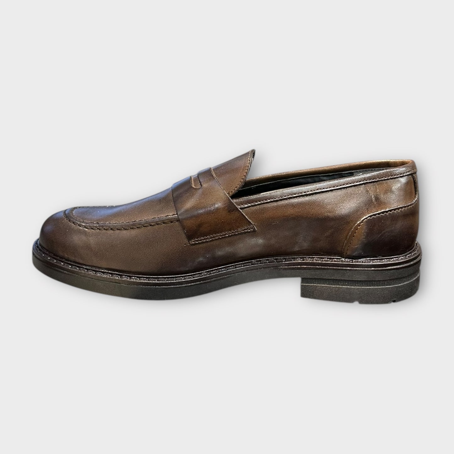 Mocassino Uomo Con Mascherina