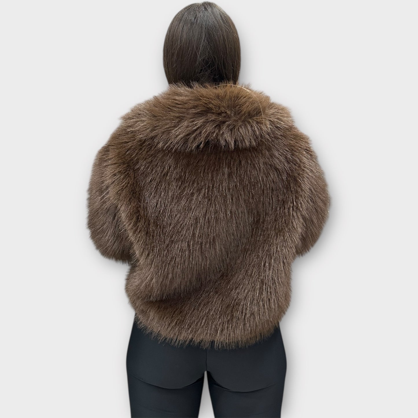 Pelliccia Giacca Da Donna