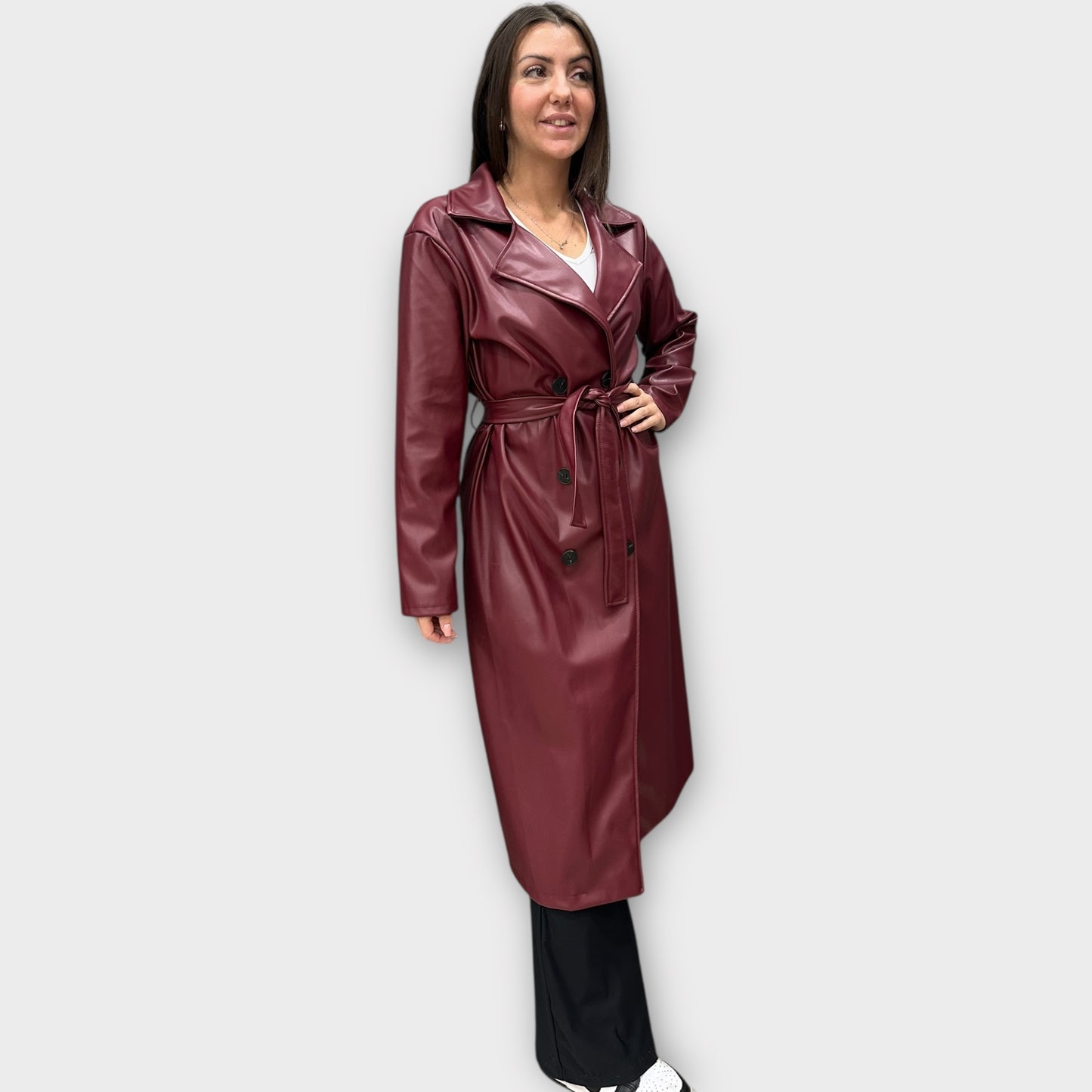 Trench Impermabile da Donna Lungo