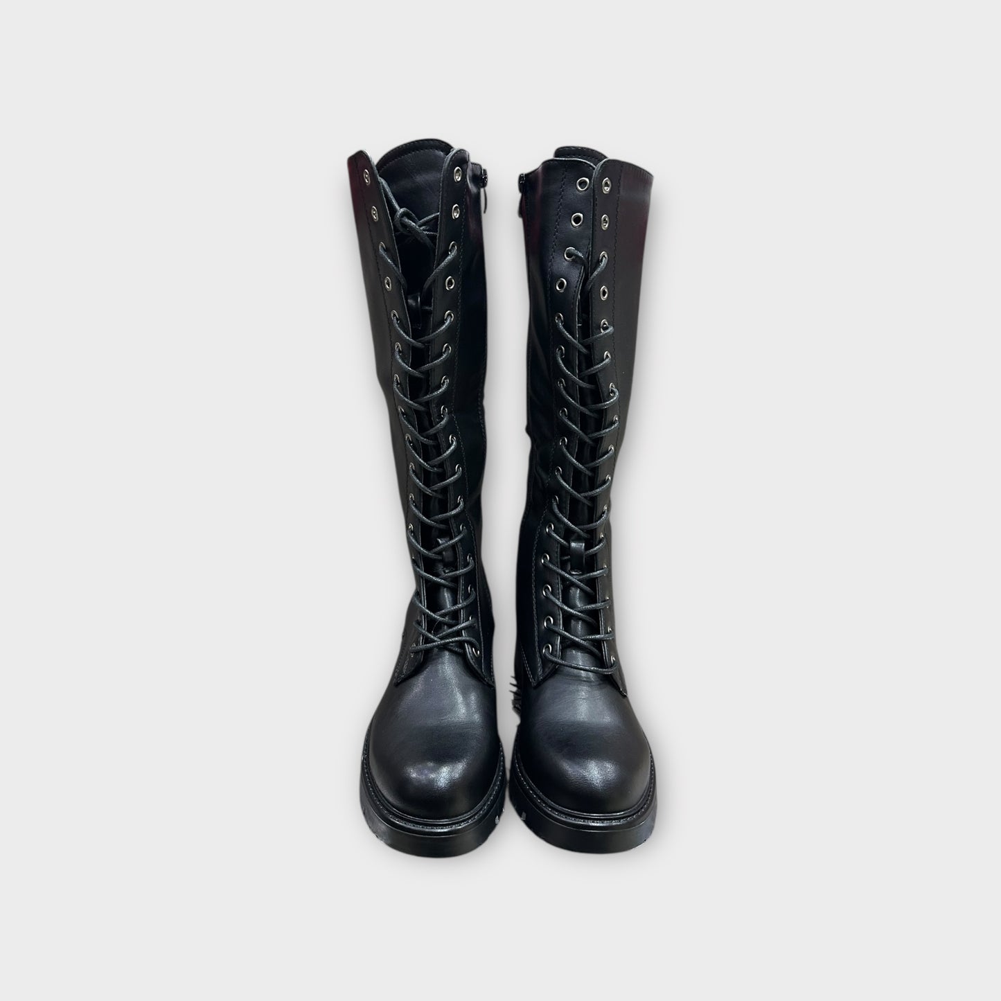 Stivale Donna Alto con Lacci